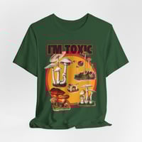 Image 10 of Toxic Mushroom Humorous Unisex Tee, Funny Fungi Shirt, Gift for Toxicologists, Sense of Humor Top, P
