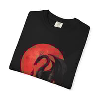Image 3 of Red Moon Dragon T-Shirt | Gothic Castle Fantasy Shirt