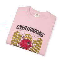 Image 15 of Overthinking Is My Cardio T-shirt | Funny cartoon Brain Illustration