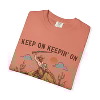 Image 3 of Keep On Keepin' On Cowboy T-Shirt | Western Rodeo Horse Graphic-ee652673