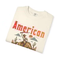 Image 6 of American Outlaw Cowboy Western T-shirt | Rodeo Rustic Graphic Tee