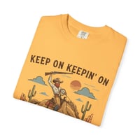 Image 9 of Keep On Keepin' On Cowboy T-Shirt | Western Rodeo Horse Graphic-ee652673