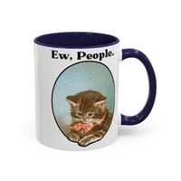 Image 4 of Ew People Victorian cat coffee mug (11, 15oz)