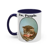 Image 5 of Ew People Victorian cat coffee mug (11, 15oz)