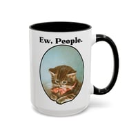 Image 10 of Ew People Victorian cat coffee mug (11, 15oz)