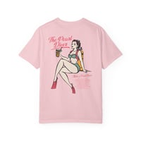 Image 20 of Pin-Up Pearl Diver Illustration T-shirt | Vintage Scuba Bikini Design