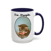 Image 13 of Ew People Victorian cat coffee mug (11, 15oz)