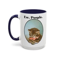Image 14 of Ew People Victorian cat coffee mug (11, 15oz)