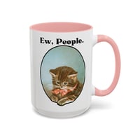 Image 16 of Ew People Victorian cat coffee mug (11, 15oz)