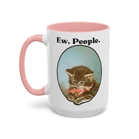 Image 17 of Ew People Victorian cat coffee mug (11, 15oz)