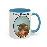 Image 19 of Ew People Victorian cat coffee mug (11, 15oz)