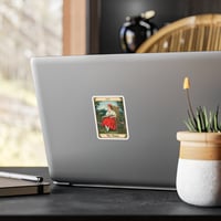 Image 4 of The Nurse Tarot card vinyl sticker
