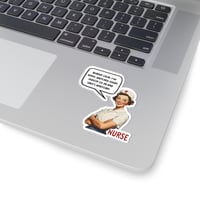 Image 4 of Nurse Sticker - Gift for RN, Medical Sticker, Nursing Student, Hospital Worker Gift, Vinyl Decal