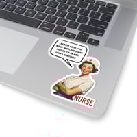 Image 6 of Nurse Sticker - Gift for RN, Medical Sticker, Nursing Student, Hospital Worker Gift, Vinyl Decal