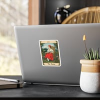 Image 7 of The Nurse Tarot card vinyl sticker
