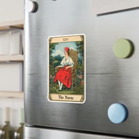 Image 9 of The Nurse Tarot card vinyl sticker