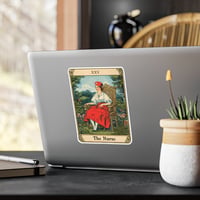 Image 10 of The Nurse Tarot card vinyl sticker