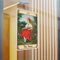 Image 11 of The Nurse Tarot card vinyl sticker