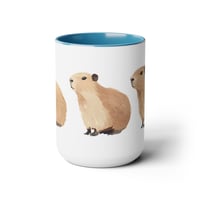 Image 8 of Adorable Capybara Coffee Mug - Unique Animal Lover Gift, Cute Wildlife Art, Ceramic Cup for Coffee &