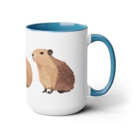 Image 9 of Adorable Capybara Coffee Mug - Unique Animal Lover Gift, Cute Wildlife Art, Ceramic Cup for Coffee &