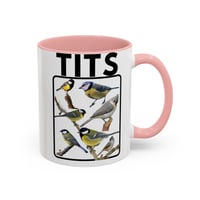 Image 7 of Funny Bird Accent Coffee Mug, Titmouse Office Mug, Ceramic Tea Cup, Novelty Animal Lover Gift, Uniqu