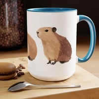 Image 10 of Adorable Capybara Coffee Mug - Unique Animal Lover Gift, Cute Wildlife Art, Ceramic Cup for Coffee &