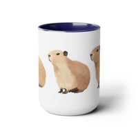 Image 11 of Adorable Capybara Coffee Mug - Unique Animal Lover Gift, Cute Wildlife Art, Ceramic Cup for Coffee &
