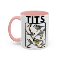 Image 8 of Funny Bird Accent Coffee Mug, Titmouse Office Mug, Ceramic Tea Cup, Novelty Animal Lover Gift, Uniqu