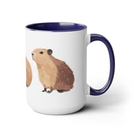 Image 12 of Adorable Capybara Coffee Mug - Unique Animal Lover Gift, Cute Wildlife Art, Ceramic Cup for Coffee &
