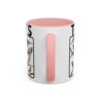 Image 9 of Funny Bird Accent Coffee Mug, Titmouse Office Mug, Ceramic Tea Cup, Novelty Animal Lover Gift, Uniqu