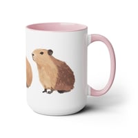 Image 15 of Adorable Capybara Coffee Mug - Unique Animal Lover Gift, Cute Wildlife Art, Ceramic Cup for Coffee &