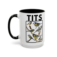 Image 14 of Funny Bird Accent Coffee Mug, Titmouse Office Mug, Ceramic Tea Cup, Novelty Animal Lover Gift, Uniqu