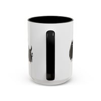 Image 16 of Mug, Cute Monsters Black and White Illustration Coffee Cup