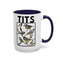 Image 16 of Funny Bird Accent Coffee Mug, Titmouse Office Mug, Ceramic Tea Cup, Novelty Animal Lover Gift, Uniqu