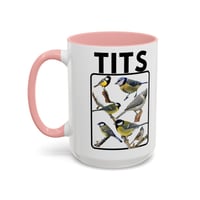 Image 20 of Funny Bird Accent Coffee Mug, Titmouse Office Mug, Ceramic Tea Cup, Novelty Animal Lover Gift, Uniqu