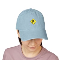 Image 7 of Bigfoot Embroidered Denim Cap | Adjustable Hat for Outdoor Lovers | Perfect Gift for Nature Enthusia