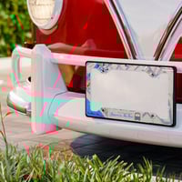 Image 3 of DBB Bus Stop Map Metal License Plate Frame