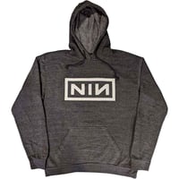 Image 1 of Nine Inch Nails Unisex Pullover Hoodie: Classic Logo |  Official Licensed Band Merch