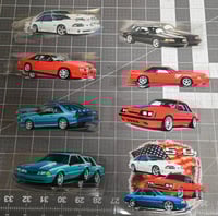 Image 1 of Foxbody UV DTF Stickers