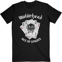 Image 1 of Motorhead Unisex T-Shirt: Flat War Pig Aces | Official Licensed Band Merch
