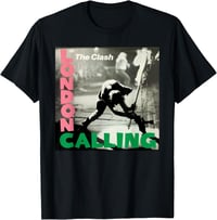 Image 1 of The Clash - London Calling T-Shirt | Official Licensed Band Merch