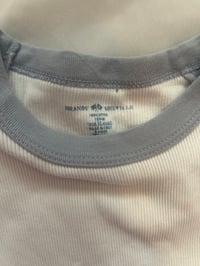 Image 2 of Brandy Melville Ribbed Baseball Tee
