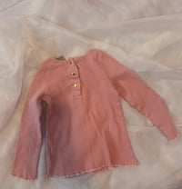 Image 3 of Tahari Ribbed Long Sleeve Tee & Zip Up Vest 