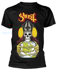 Image 1 of Ghost Unisex T-Shirt: Blood Ceremony (Black) | Official Licensed Band Merch