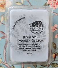 Image 1 of Honeysuckle Teakwood & Cardamom- A Rockytop Wax Works exclusive custom houseblend fragrance 
