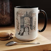 Image 2 of Shih Tzu Winter Elegance Mug Original Art - You Choose Size & Color!