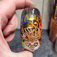 Image 8 of XXXL. Tropical Metropolis Coral Reef Aquarium - Flameworked Glass Sculpture Bead