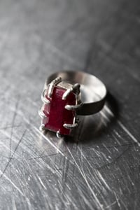 Image 4 of Rawness red ruby prsteň 