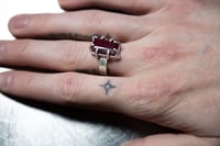 Image 2 of Rawness red ruby prsteň 