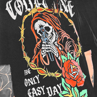 Image 1 of The Only Easy Day Was Yesterday Shirt - Black
